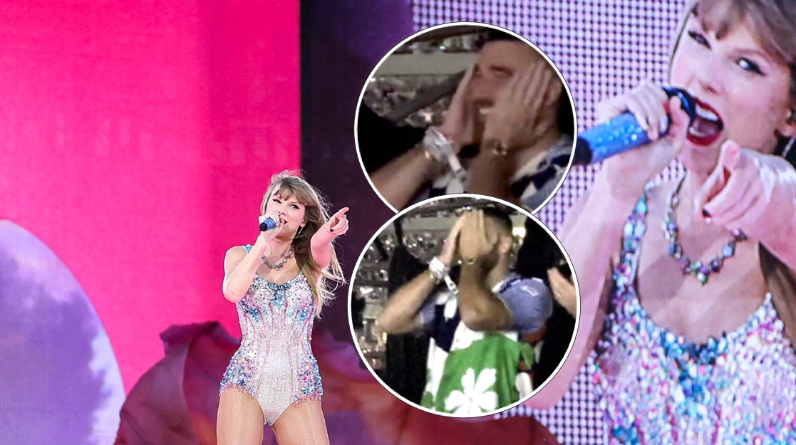 Watch as Taylor Swift sings “That’s My Man” in Sydney and points speci...