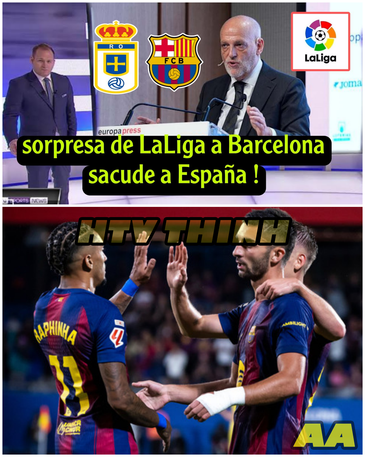 Gran Sorpresa Urgente De Laliga Para El Barcelona Antes Del Partido De